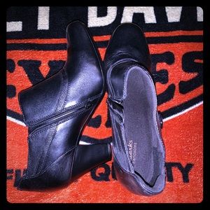 Black Clarks Heels